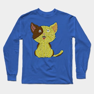 Squiggle Kitten Long Sleeve T-Shirt